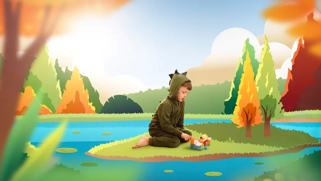 Fairy tale school website design for Kita Marli kindergarten with custom animations by ViitorCloud