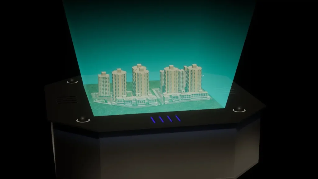 Holographic experience of Signature Global 37D real estate project by ViitorCloud