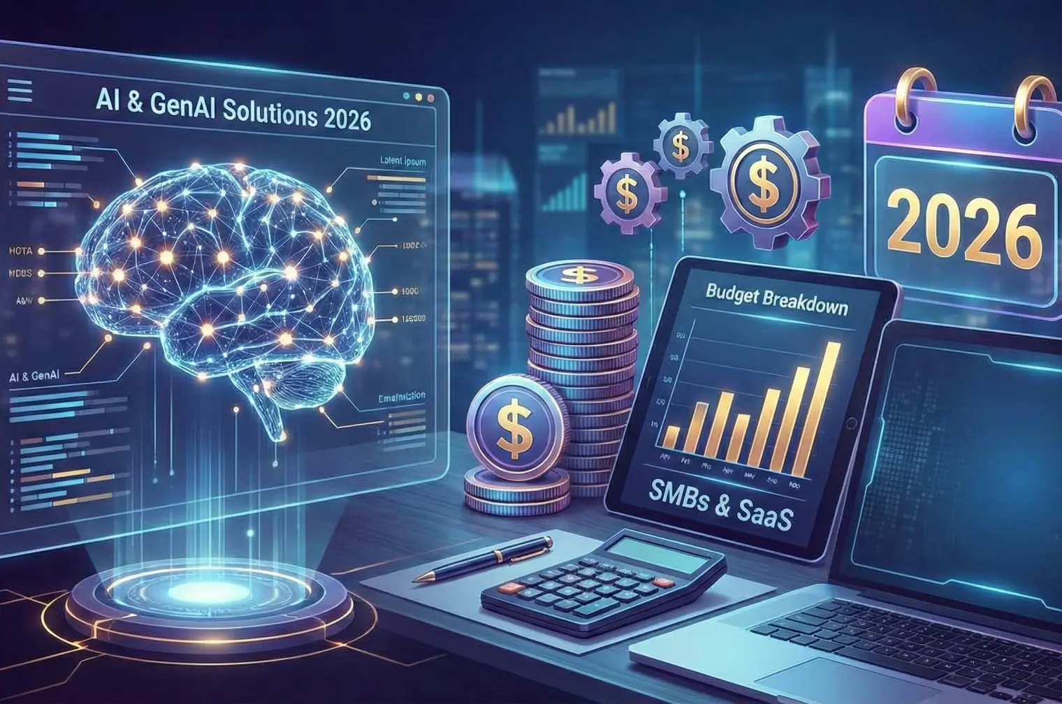 Cost to Build AI/ML Solutions in 2026: SMB & SaaS Budget Guide