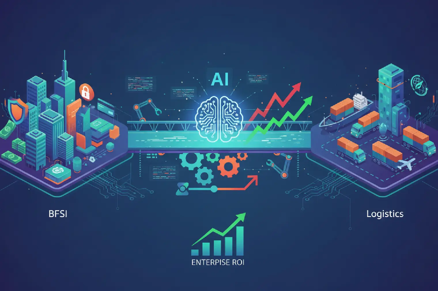 How an AI Automation Agency Drives Cost Savings for BFSI and Logistics Enterprises