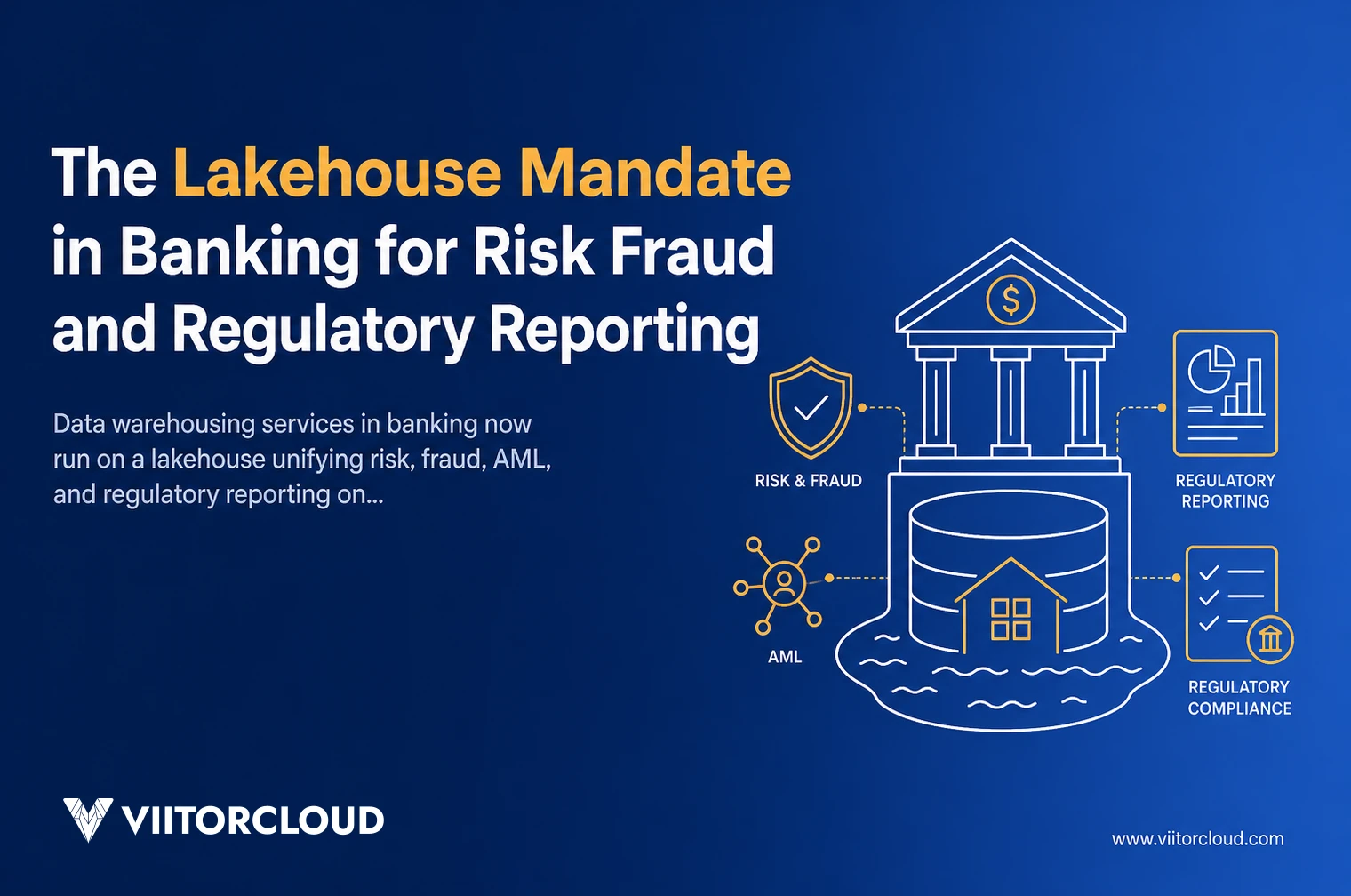 The Lakehouse Mandate in Banking for Risk, Fraud, and Regulatory Reporting